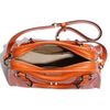 Marc Jacobs Classic Wellington Leather Satchel in Orange (pumpkin) - Lyst