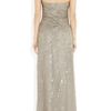 Paul & Joe Floride Strapless Beaded Tulle Gown in Silver - Lyst