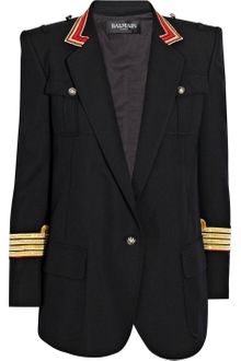 Balmain Military Style Wool-blend Jacket - Lyst