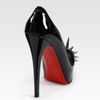 Christian Louboutin Asteroid Suede and Patent Leather Spike Pumps in Black - Lyst