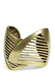 Dannijo Oxidized Brass Plated Minetta Cuff - Lyst
