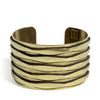 Dannijo Oxidized Brass Plated Talum Cuff in Gold - Lyst