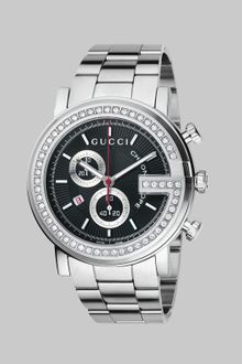 Gucci Diamond G Chronograph Watch - Lyst