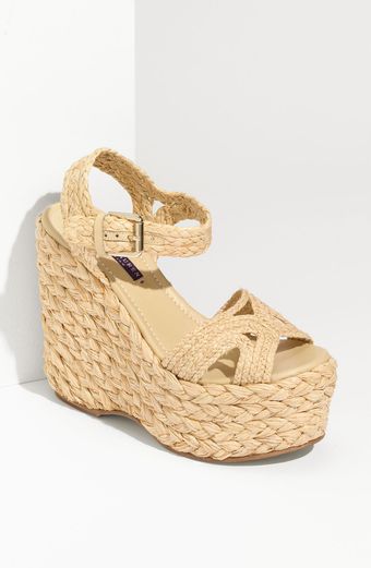  Eralita Raffia Platform Sandal 