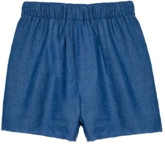 Acne Bacall Denim Shorts - Lyst