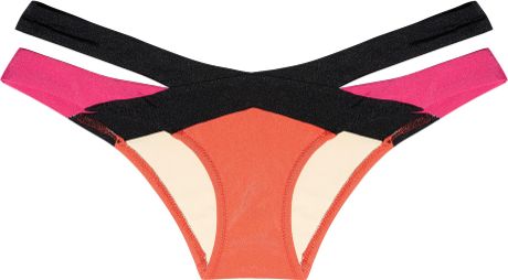 Agent Provocateur Mazzy Bikini Briefs in Orange - Lyst