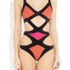 Agent Provocateur Mazzy Cutout Swimsuit in Orange - Lyst