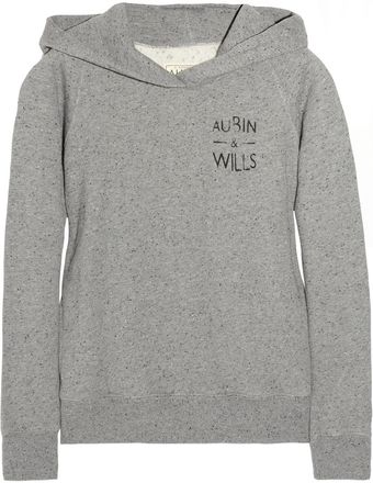 Aubin & Wills Stoneham Hooded Cotton-blend Sweater - Lyst