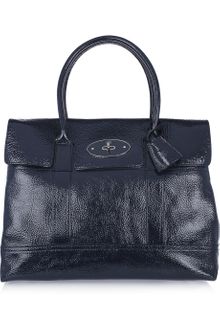 Mulberry Holiday Bayswater Patent-Leather Bag - Lyst