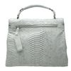 Nina Ricci Fold Over Shoulder/Handheld In Python in Gray (cream) - Lyst