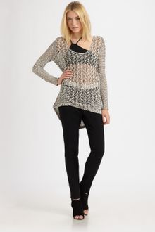 Helmut Lang Scoopneck Sweater - Lyst