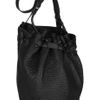 Alexander Wang Diego Texturedleather Bucket Bag in Black - Lyst