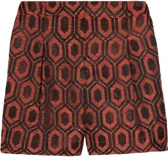 Burberry Jacquard Shorts - Lyst