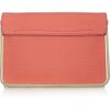 Chloé Sally Texturedleather Shoulder Bag in Pink (coral) - Lyst