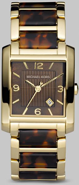  Tortoise Link Square Watch 