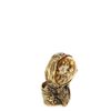 Yves Saint Laurent Arty Oval Ring in Silver - Lyst