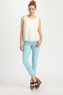 Alice + Olivia 5pocket Skinny Jeans - Lyst