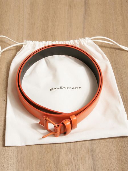 Balenciaga Belt in Orange for Men - Lyst