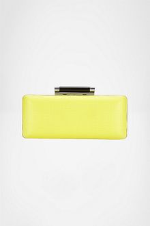 Diane Von Furstenberg Tonda Raffia Clutch - Lyst