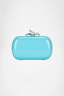Diane Von Furstenberg Lytton Small Patent Leather Clutch - Lyst