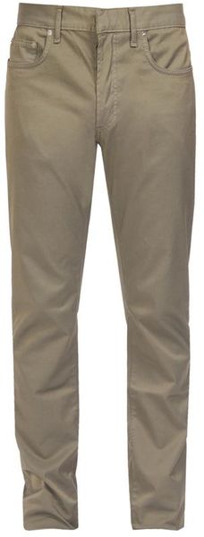 Dior Homme Stretch Cotton-blend Chinos - Lyst