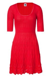 Missoni M Tomato Knitted Dress - Lyst