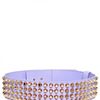 Versace 6cm Studded Smooth Leather Belt in Purple (lilac) - Lyst
