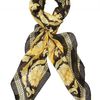 Versace Printed Woven Modal Linen Scarf in Gold (multi) - Lyst