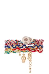 ASOS Collection Asos Retro Skulls Friendship Bracelet Pack
