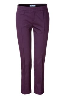 Blumarine Deep Purple Pants - Lyst