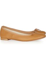 Repetto Bb Lizard-effect Leather Ballet Flats