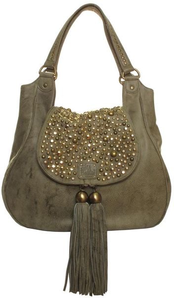 Sara Berman Louis Purse Top Tote in Green (sage) - Lyst