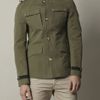 Valentino CottonLinen Jacket in Khaki for Men - Lyst