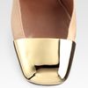 Yves Saint Laurent Tieup Satin and Suede Platform Pumps in Multicolor (multi) - Lyst