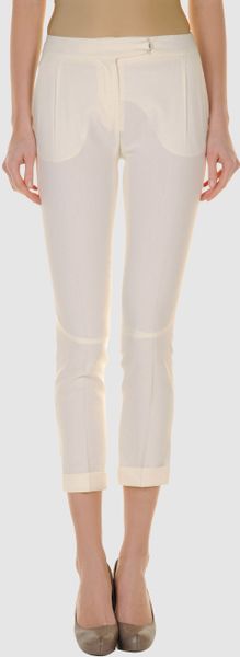 Antonio Berardi 34length Trousers - Lyst