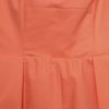 Carven Coral Cotton Dress in Pink (coral) - Lyst