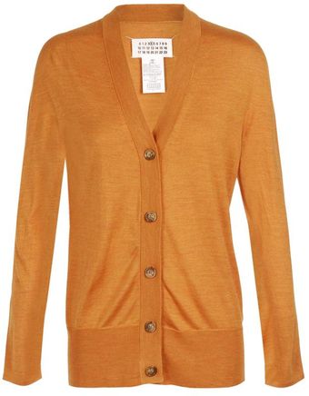  Fine Silk-Knit Cardigan 