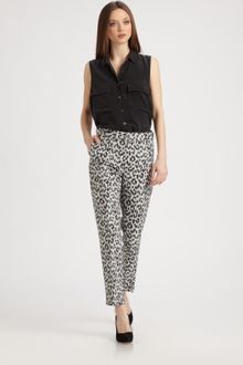 3.1 Phillip Lim Cropped Pencil Trousers - Lyst
