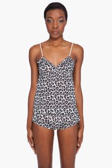 3.1 Phillip Lim Leopard Print Ruffle Camisole - Lyst