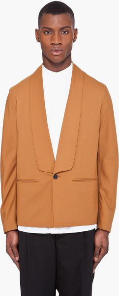 3.1 Phillip Lim Sienna Stretch Wool Blazer in Brown for Men (sienna) - Lyst