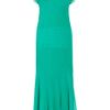 Alberta Ferretti Silkchiffon Gown in Green (emerald) - Lyst