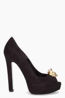 Alexander McQueen Chunky Skull Pumps - Lyst