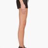 Alexander Wang Black Leather Shorts in Black - Lyst