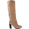 Bcbgmaxazria Wish  Dark Spice Suede in Beige - Lyst