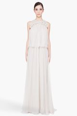 Chloé Silk Flower Gown