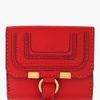 Chloé Marcie Square Wallet in Red (poppy) - Lyst