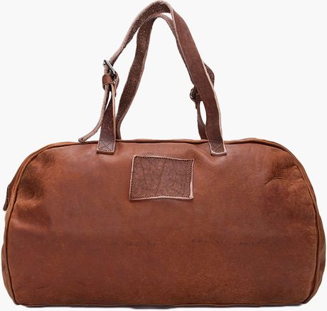 Common Projects Washed Tan Duffle Bag in Brown for Men (tan) - Lyst