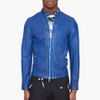 Dsquared2 Blue Multi Zip Leather Jacket in Blue for Men - Lyst
