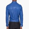 Dsquared2 Blue Multi Zip Leather Jacket in Blue for Men - Lyst