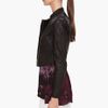 Helmut Lang Waxed Leather Jacket in Black - Lyst